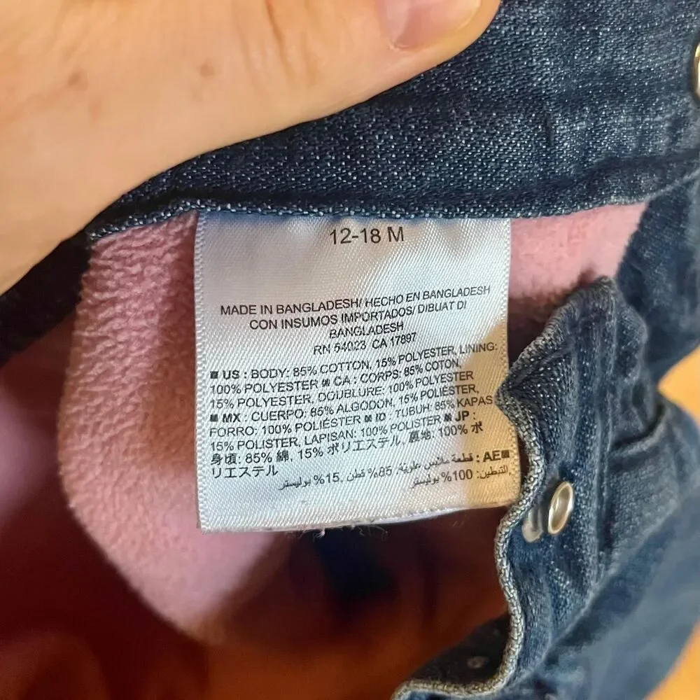 18‎ Month Cozy Toddler Girl Bundle - Zara & Old Navy